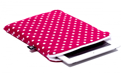 Rood roze iPad hoesje
