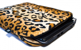 Luipaard NetBook hoes - Posh Leopard